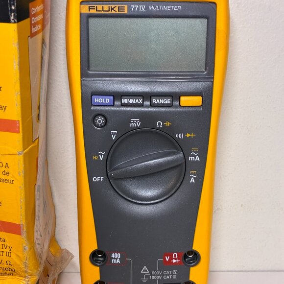 BRAND NEW Fluke 77-IV ACIDC Digital Multimeter 1000V, Auto/Manual ranging. - Picture 2 of 9